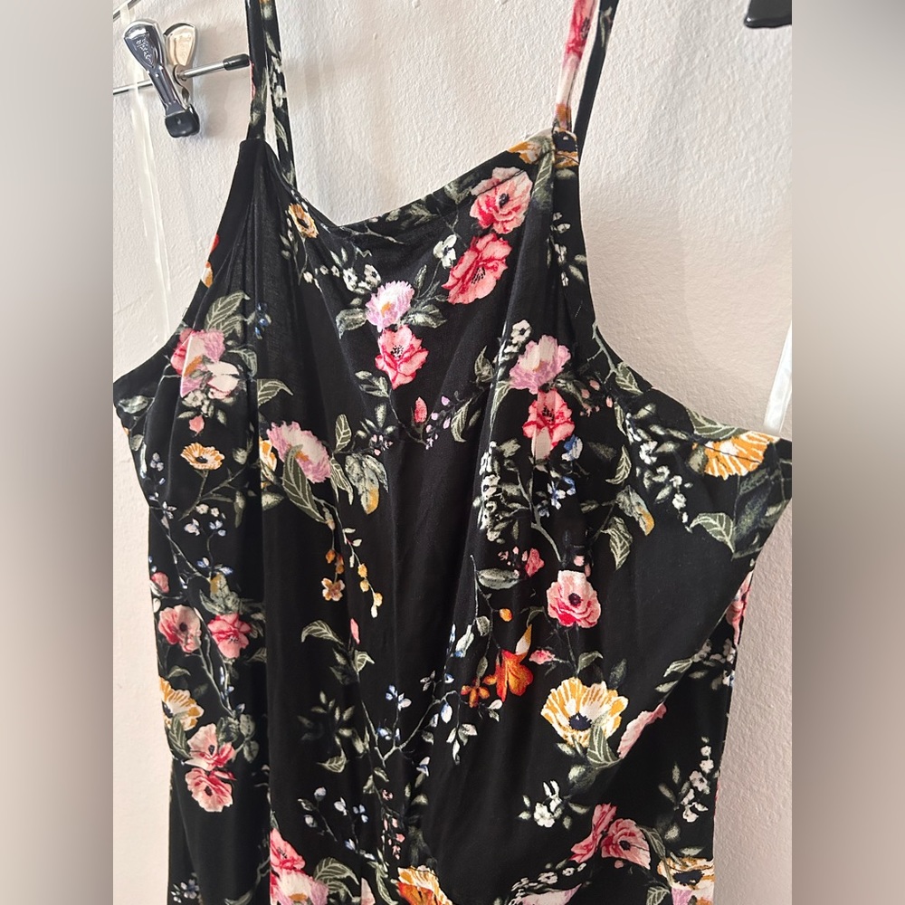 LOVE, FIRE - Women’s One Piece Floral Romper - Medium